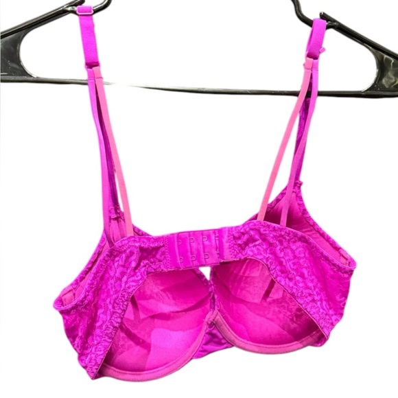 No boundaries Pink Lace padded Bra 34DD - Picture 2 of 5
